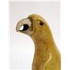 Image 3 : A PAIR OF CHINESE YELLOW-GLAZED PARROTS, 19TH CENTURY