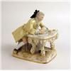 Image 2 : A MEISSEN FIGURAL OF A GALLANT WRITING TO HIS LOVE, 19TH CENTURY