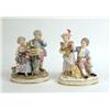 Image 1 : TWO MEISSEN FIGURALS OF CHILDREN IN SEASONAL SETTINGS, DEPICTING SPRING AND SUMMER, 19TH CENTURY