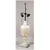 Image 2 : A WHITE ALABASTER URN-FORM LAMP