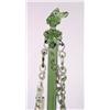 Image 2 : A MURANO ITALIAN GLASS THREE-BRANCH CANDELABRA