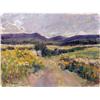 Image 1 : AN OIL ON CANVAS, "IRISH LANDSCAPE" BY JACK B. YEATS