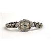 Image 1 : A HAMILTON PLATINUM LADIES WRISTWATCH