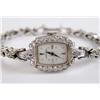 Image 3 : A HAMILTON PLATINUM LADIES WRISTWATCH