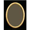 Image 1 : AN EARLY GILTWOOD OVAL FISH-SCALE MIRROR