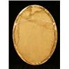 Image 4 : AN EARLY GILTWOOD OVAL FISH-SCALE MIRROR