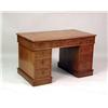 Image 1 : A REGENCY MAHOGANY PEDESTAL DESK