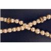 Image 2 : A PAIR OF CULTURED PEARL NECKLACES WITH DIAMOND-SET 18K YELLOW GOLD RONDELS