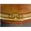 Image 3 : A REGENCY-STYLE INLAID BURLWOOD PEDESTAL DINING TABLE