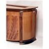 Image 2 : A CUSTOM-MADE ITALIAN ART DECO-STYLE INLAID MAHOGANY TELEVISION CABINET
