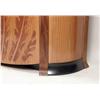 Image 3 : A CUSTOM-MADE ITALIAN ART DECO-STYLE INLAID MAHOGANY TELEVISION CABINET