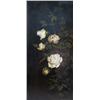 Image 2 : A FRAMED OIL ON BOARD OF ROSES