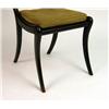 Image 2 : A REGENCY EBONIZED SIDE CHAIR