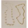 Image 10 : THIRTEEN GOLD-TONE NECKLACES