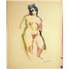 Image 3 : EIGHTEEN UNFRAMED EARL CAVIS KERKAM FIGURE STUDIES