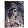 Image 2 : A FRAMED MONOCHROMATIC PRINT