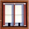 Image 1 : A FRAMED SHADOWBOX GEOGRAPHIC OIL ON CANVAS