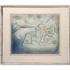 Image 1 : A FRAMED ABSTRACT PRINT