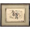 Image 1 : A FRAMED WATERCOLOR IN A SHADOWBOX FRAME, BY RALPH ROSENBORG