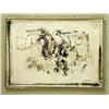 Image 2 : A FRAMED WATERCOLOR IN A SHADOWBOX FRAME, BY RALPH ROSENBORG