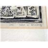 Image 3 : TWO FRAMED MONOCHROMATIC ABSTRACT ETCHINGS BY RALPH ROSENBORG