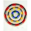 Image 2 : A FRAMED ACRYLIC AND GRAPHITE ON PAPER, "CIRCLE STUDY" BY TONY KING