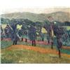 Image 2 : A FRAMED OIL ON CANVAS LANDSCAPE