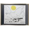 Image 1 : A PICASSO LITHOGRAPH, "DOVE OF PEACE"