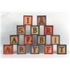 Image 2 : AN ASSEMBLED GROUP OF ALPHABET BLOCKS