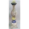 Image 2 : TWO PORCELAIN CANDLE HOLDERS