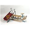 Image 1 : TWO VINTAGE WOODEN SLEDS