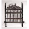 Image 2 : AN ORNATELY-CARVED SPANISH COLONIAL-STYLE "REREDO SCREEN" BEDSTEAD