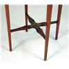 Image 6 : A GEORGE III-STYLE PAINT-DECORATED SATINWOOD VITRINE TABLE