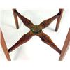 Image 7 : A GEORGE III-STYLE PAINT-DECORATED SATINWOOD VITRINE TABLE