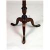 Image 2 : A FEDERAL STYLE TURNED MAHOGANY DISH-TOP CANDLESTAND