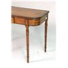 Image 2 : A REGENCY INLAID MAHOGANY GAMES TABLE
