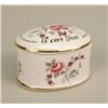 Image 8 : FOUR LIMOGES HINGED TRINKET BOXES