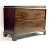 Image 2 : A GEORGE III MAHOGANY CHEST ON CHEST