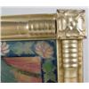 Image 3 : AN EMPIRE GILTWOOD AND EGLOMISE LOOKING GLASS