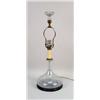 Image 1 : A BLOWN-GLASS DECANTER LAMP WITH STOPPER FINIAL