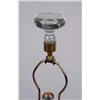 Image 2 : A BLOWN-GLASS DECANTER LAMP WITH STOPPER FINIAL