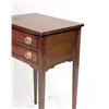 Image 2 : A FEDERAL-STYLE MAHOGANY TWO-DRAWER NIGHT STAND