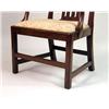 Image 2 : A GEORGE III CARVED MAHOGANY ARMCHAIR