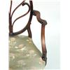 Image 4 : A GEORGE III-STYLE CARVED MAHOGANY ARMCHAIR