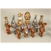 Image 2 : A POLYCHROME-DECORATED PORCELAIN ANIMAL FORM CHESS SET