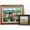 Image 1 : TWO NAIVE OILS ON BOARD