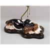 Image 1 : A PORCELAIN FIGURE OF A BASSETT HOUND
