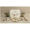 Image 1 : TWO PORCELAINS STEINS WITH PEWTER COVERS