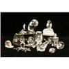 Image 1 : A GROUP OF CLEAR ART GLASS ANIMALS, SOME STEUBEN