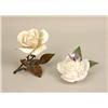 Image 3 : AN ASSORTMENT OF PORCELAIN FLOWERS